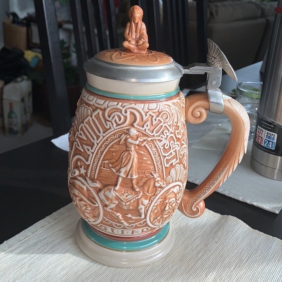Avon Other - Buffalo Bill Cody Wild West Show Beer Stein.